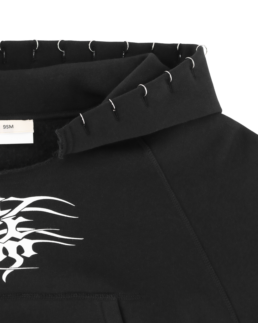 PIERCING CROP HOODIE