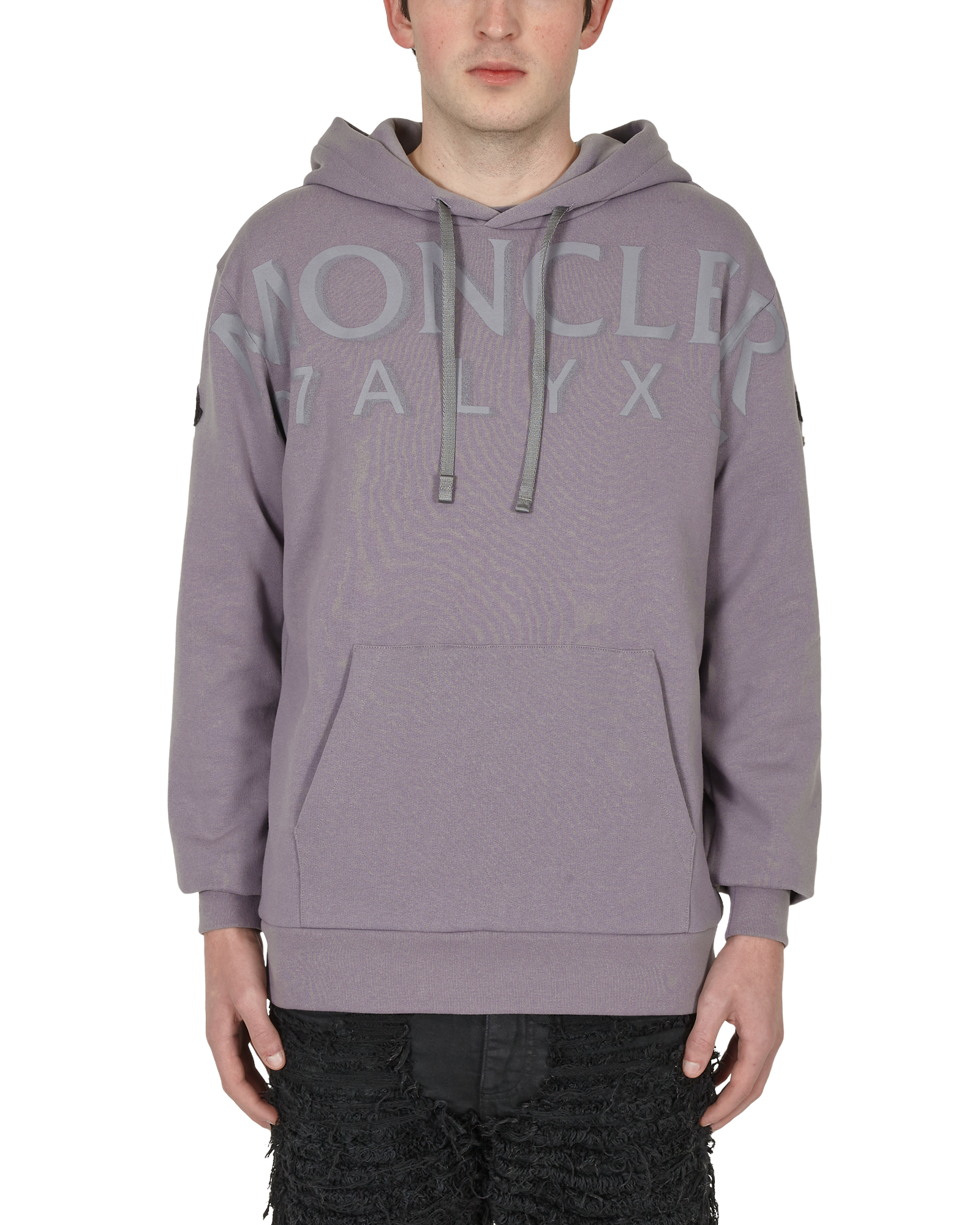 1017 Alyx 9SM 6 Moncler 1017 Alyx 9SM Hoodie Sweater Lilac Sweatshirts Female M