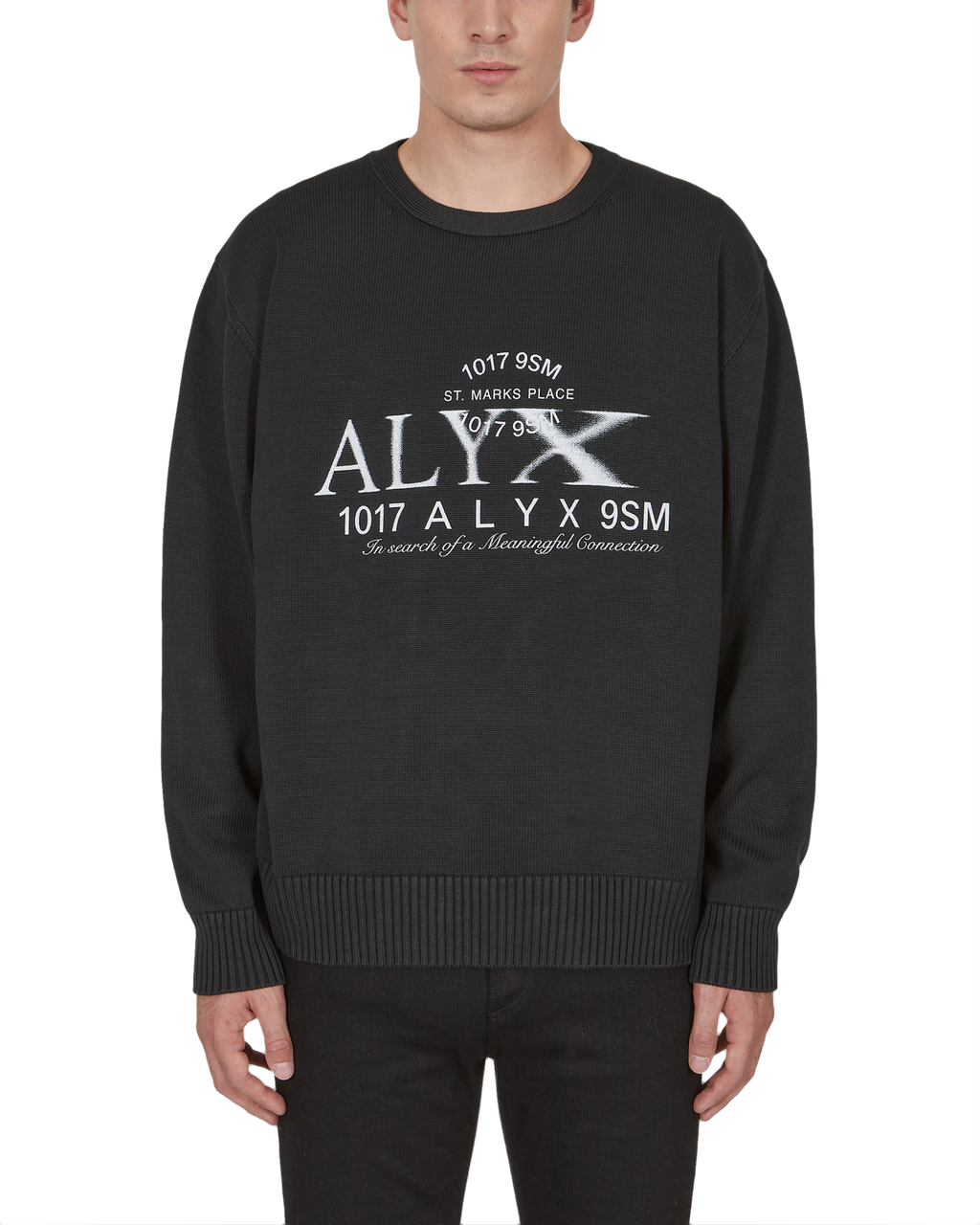1017 ALYX 9SM | GRAPHIC CREWNECK SWEATER | KNITWEAR