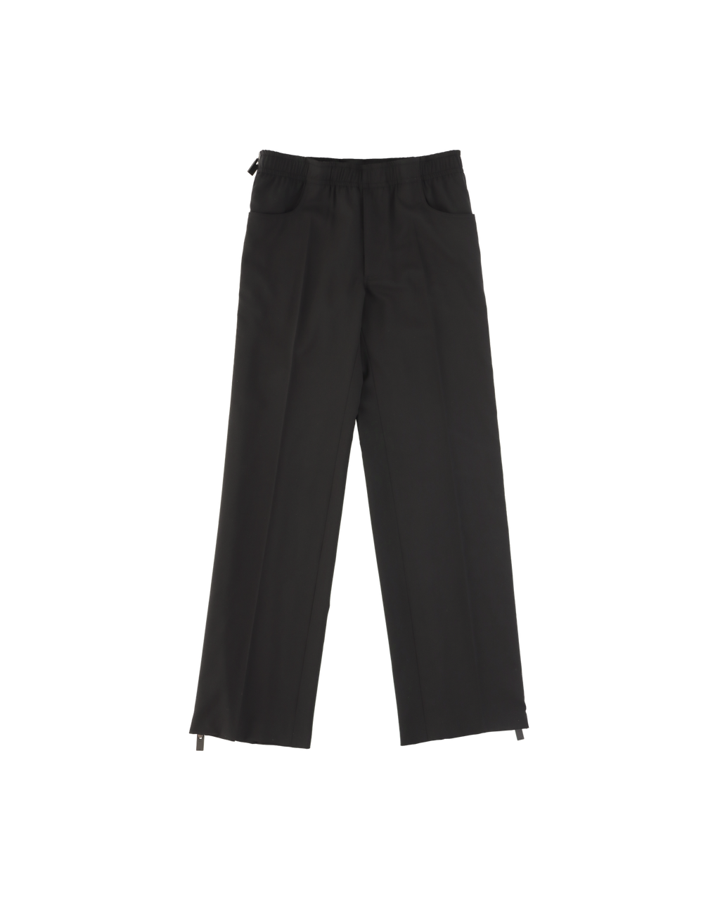1017 ALYX 9SM | SHINY BLACK SIZE ZIP PANTS | PANTS