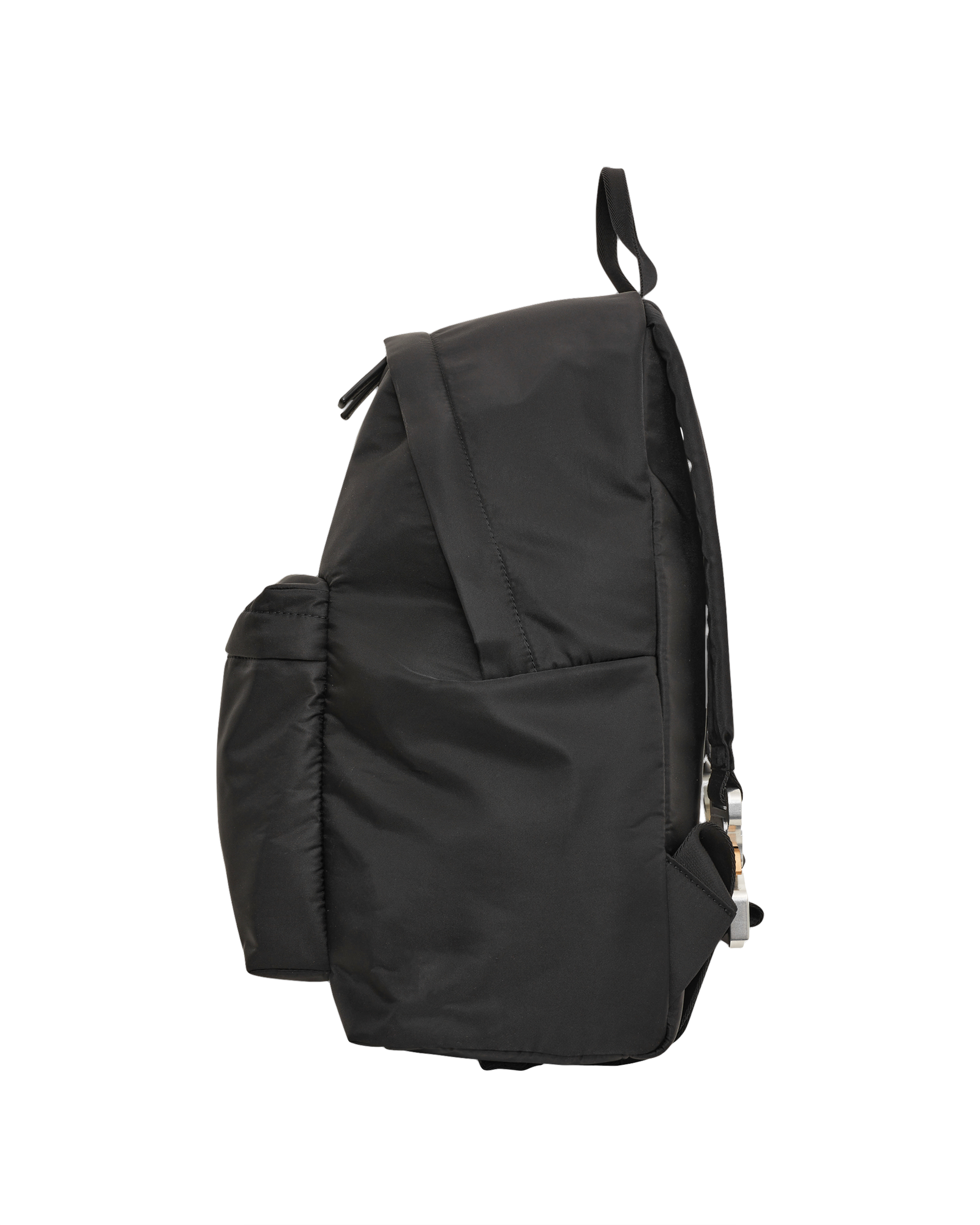 Black top buckle backpack