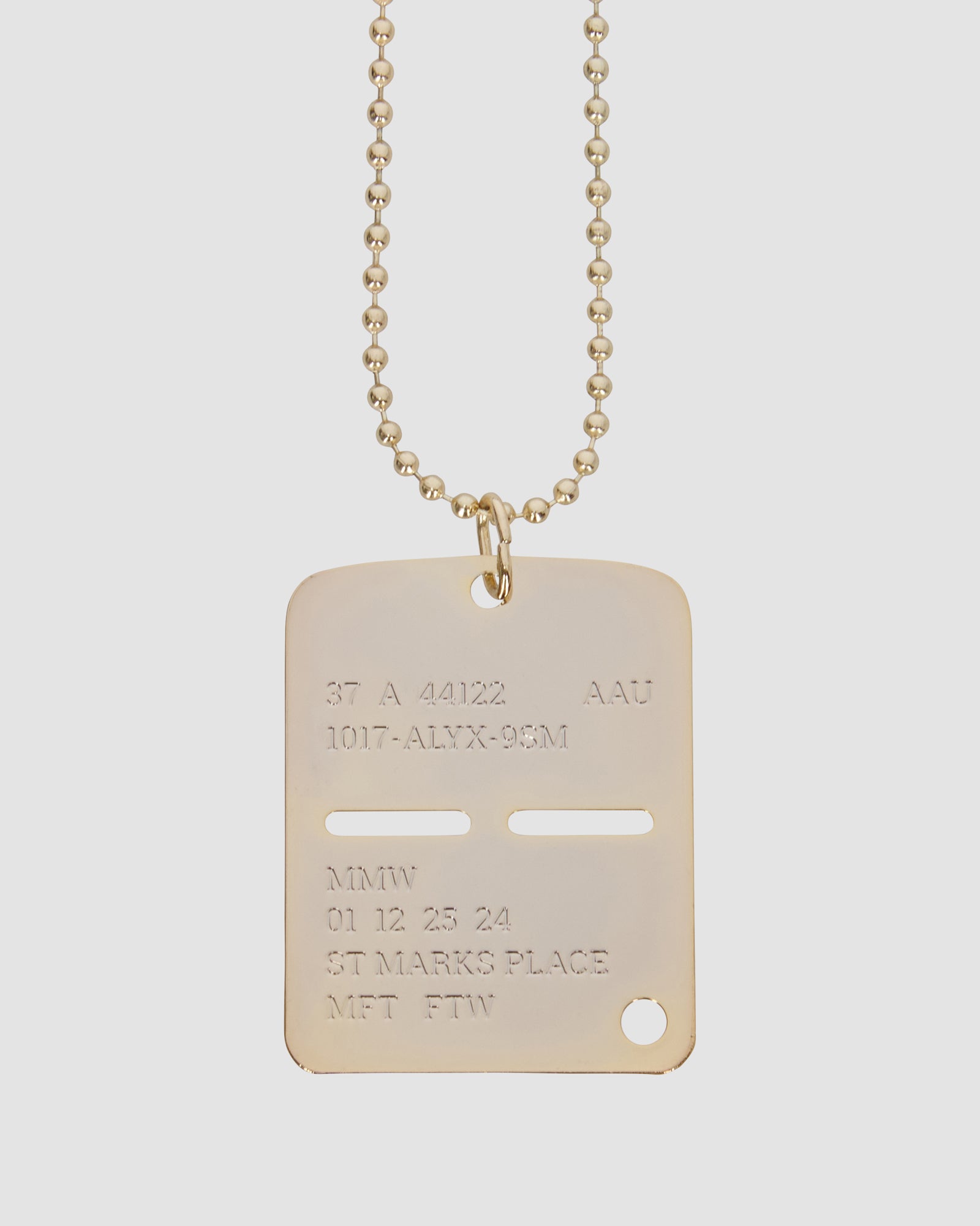 MILITARY TAG