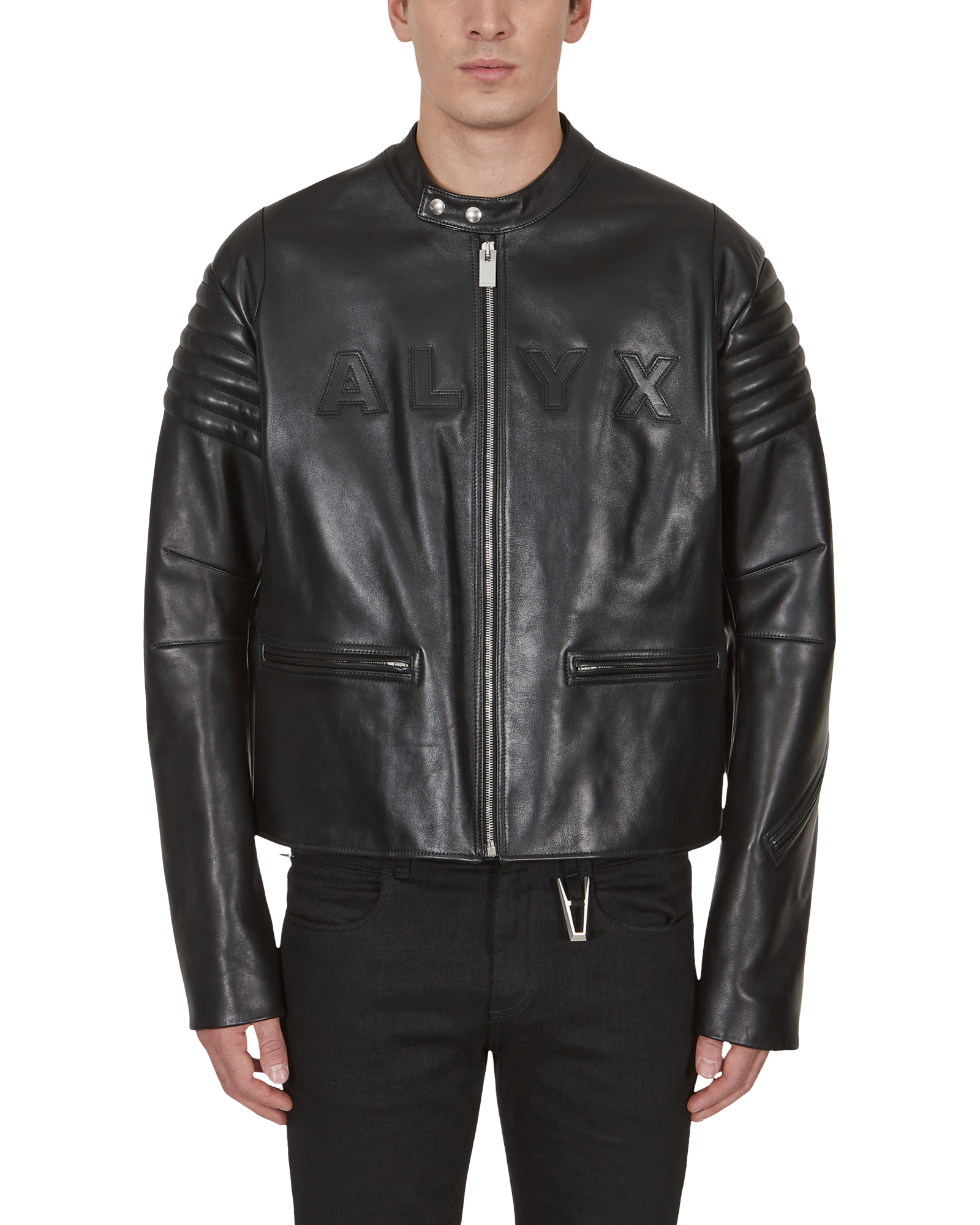 LEATHER MOTO JACKET