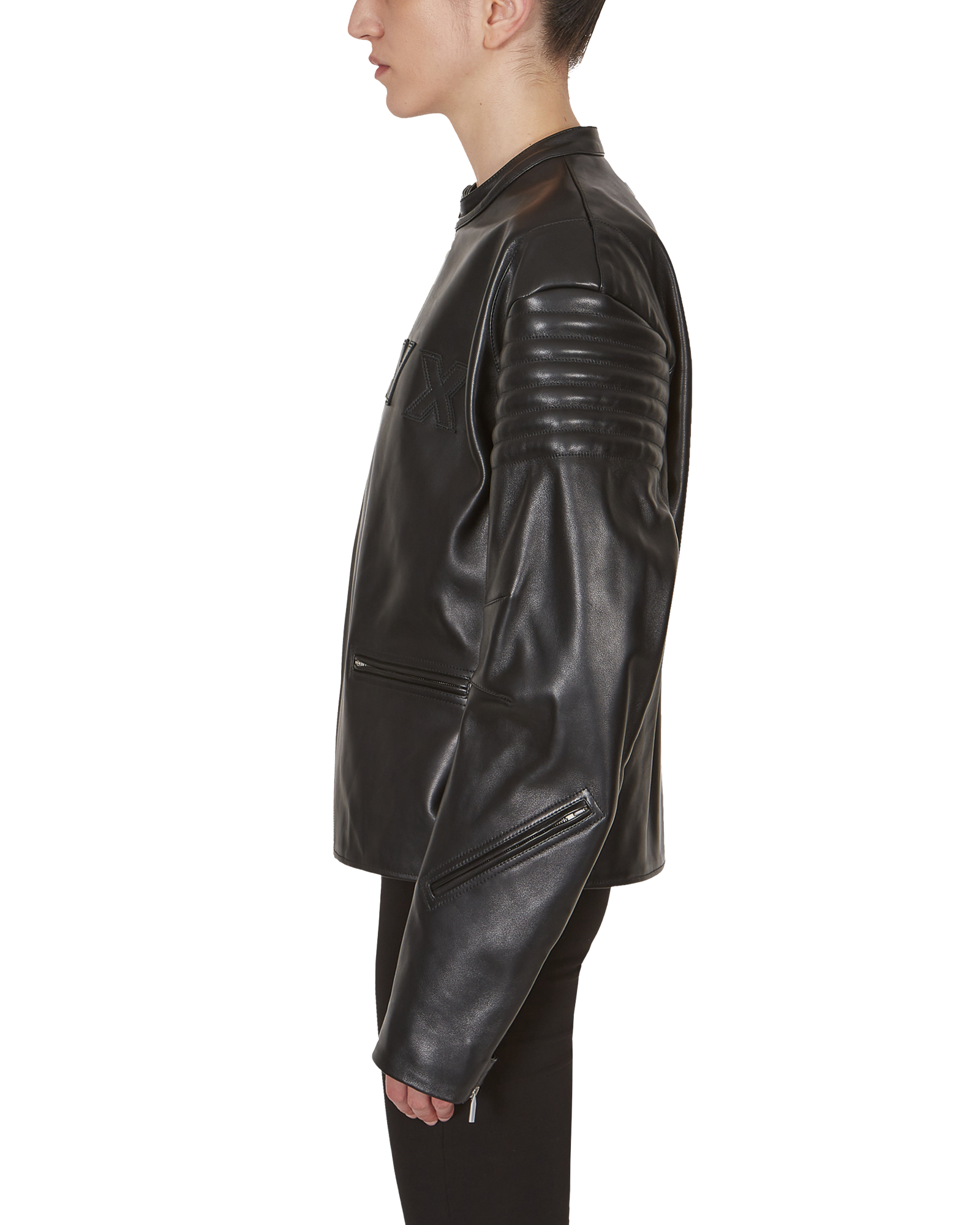 LEATHER MOTO JACKET