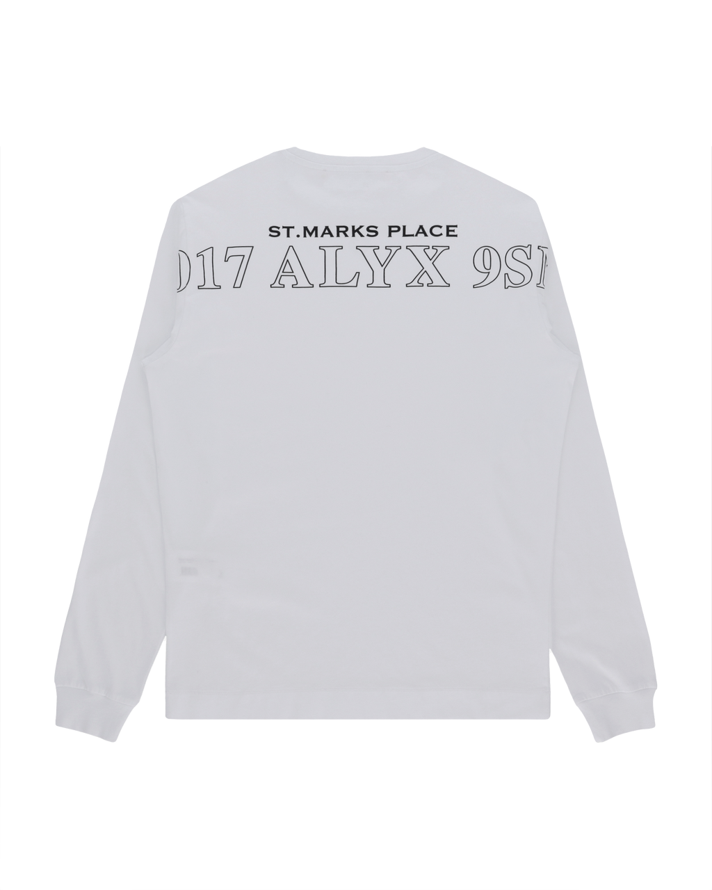 1017 ALYX 9SM | PRINTED LOGO LONG SLEEVE T-SHIRT | T-SHIRTS