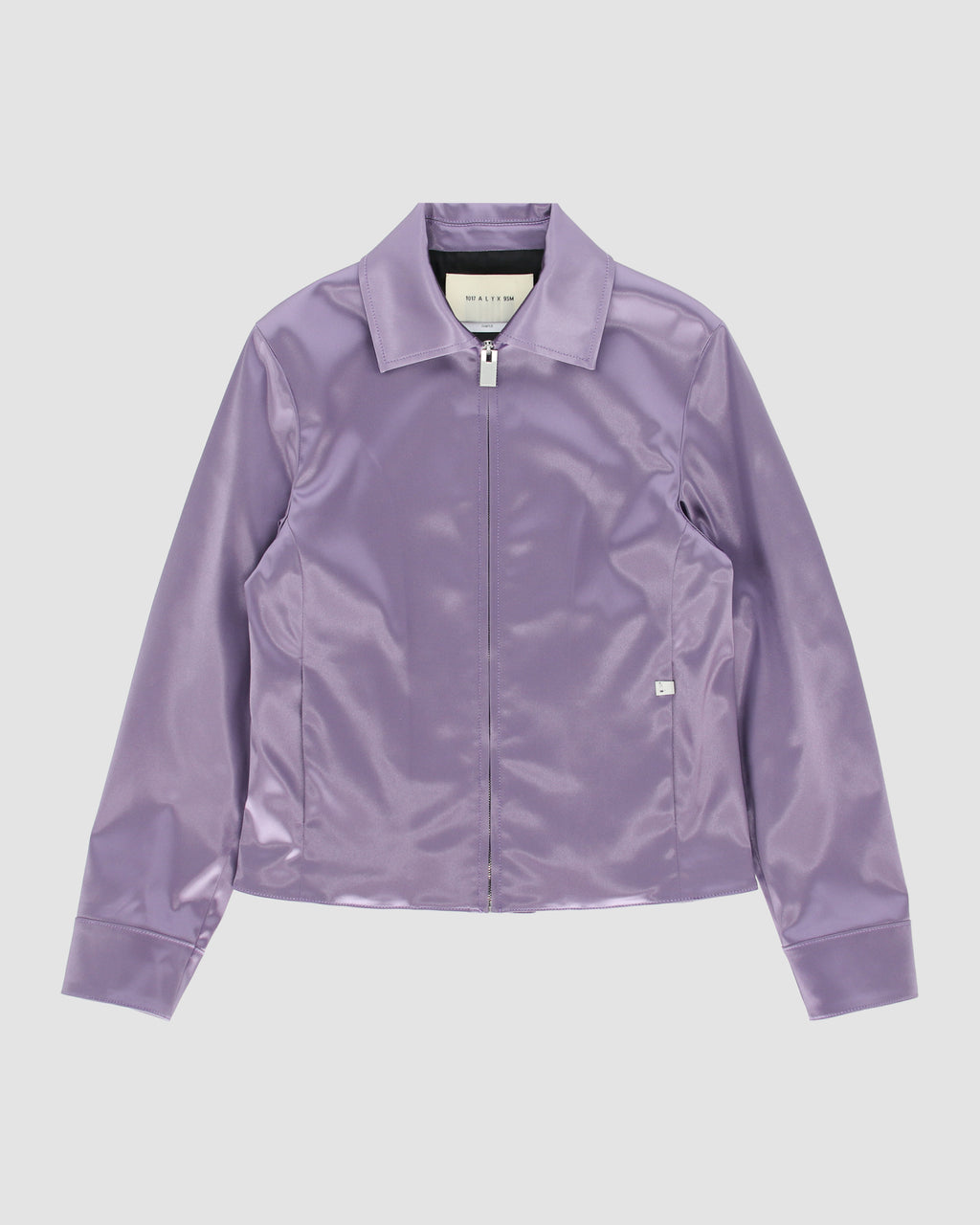 MICRO BUCKLE SATIN JACKET