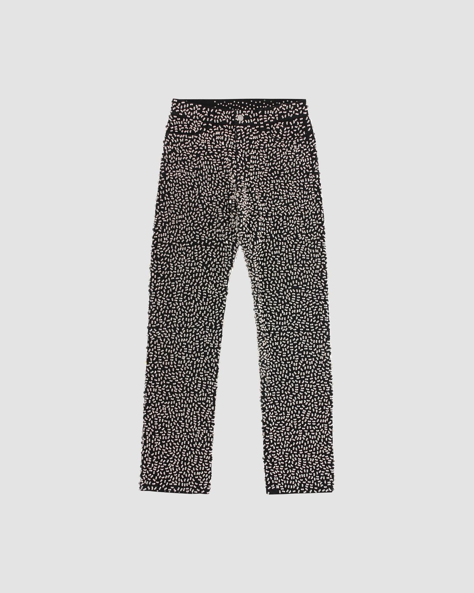 WOMENS STUDDED 6 POCKET JEANS MADE TO ORDER