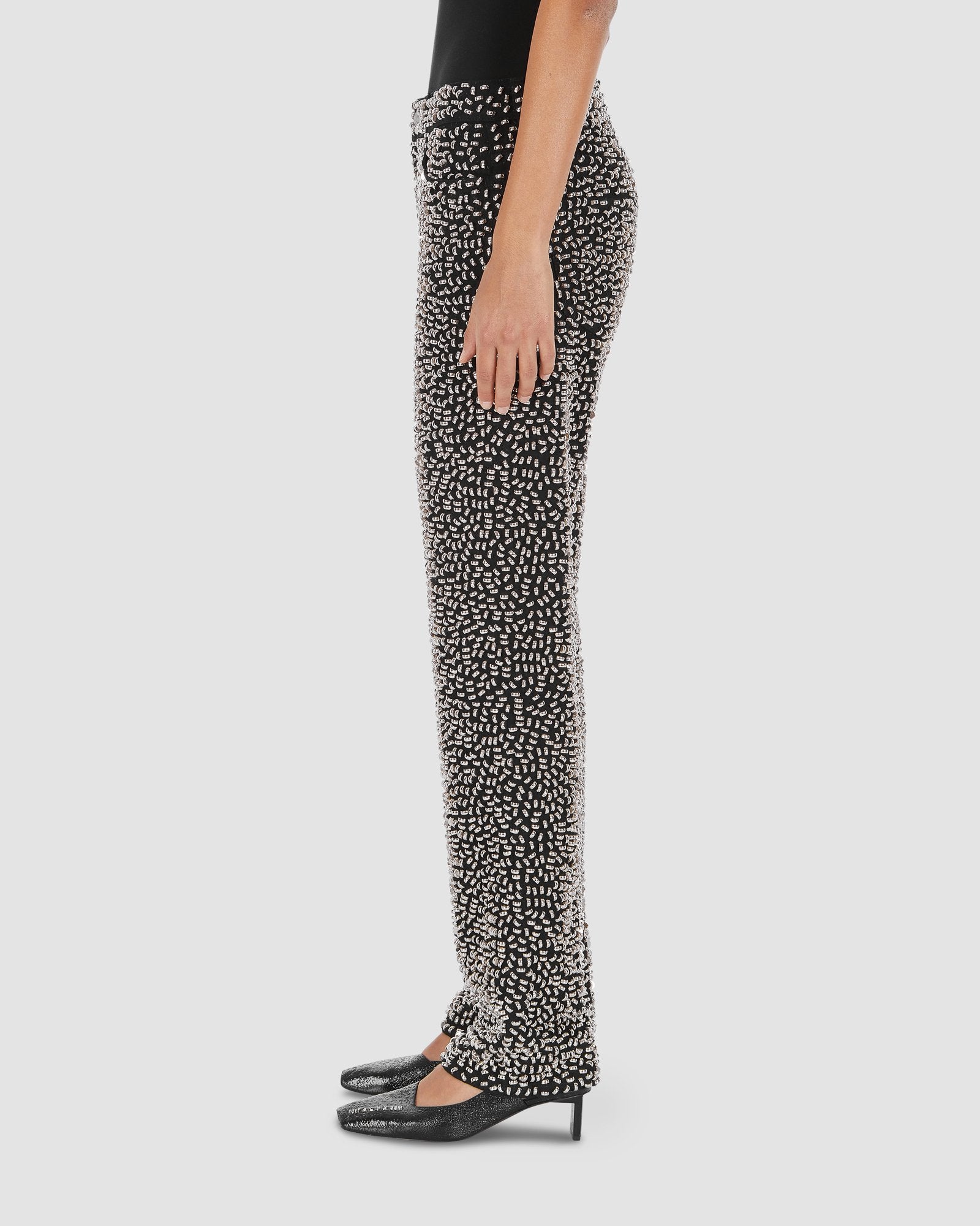 WOMENS STUDDED 6 POCKET JEANS MADE TO ORDER