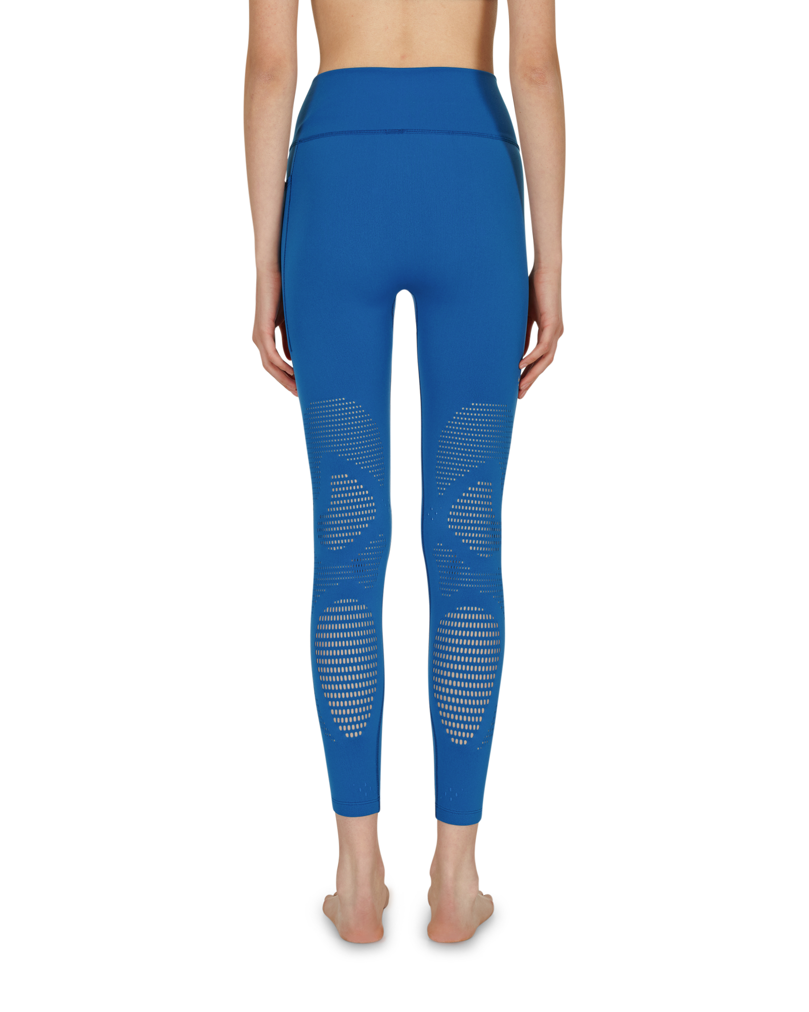 Adidas warp knit tights blue hot sale